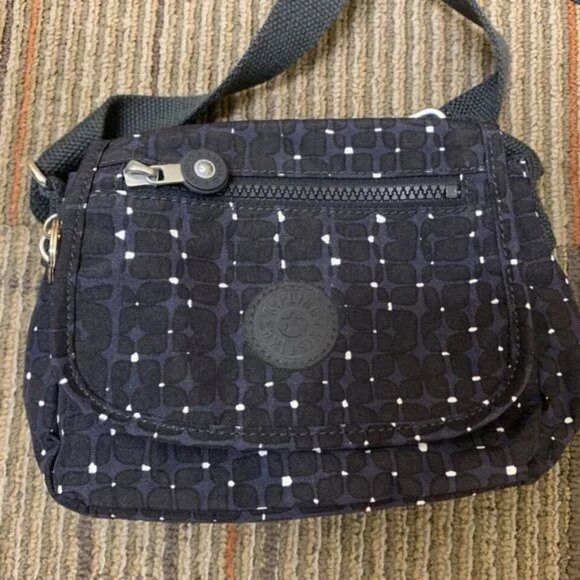 KIPLING Sabian Printed Mini Crossbody Bag #KI0434-55Q Monkey Ape Charm - Picture 3 of 13